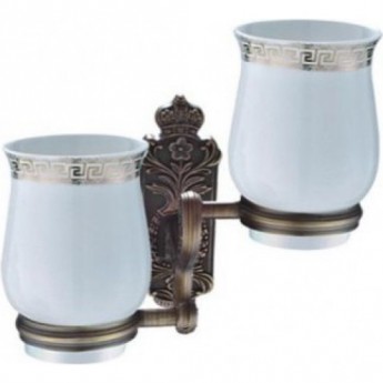 Держатель для зубных щеток с 2 стаканами GAPPO G3608 Держатель для зубных щеток с 2 стаканами GAPPO G3608