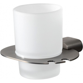 Стакан для ванной GAPPO G309 G30906-9 оружейная сталь Стакан для ванной GAPPO G309 G30906-9 оружейная сталь